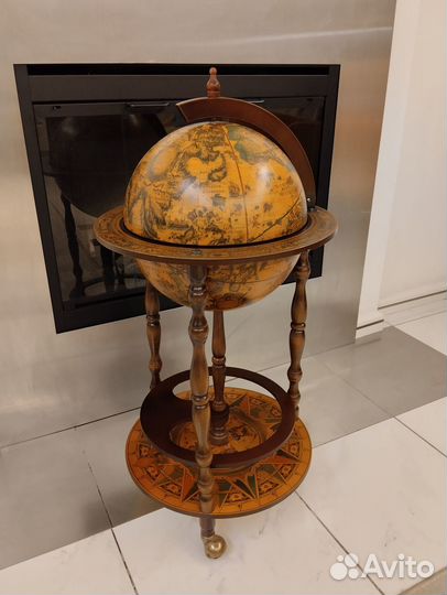 Глобус бар напольный