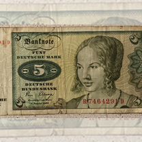 Купюра 5 Deutsche Mark