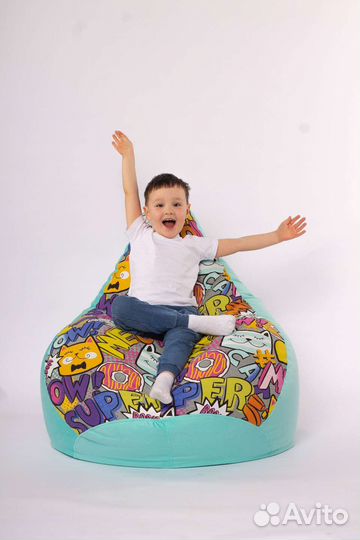 Кресло груша, кресло мешок, пуф, бин бэг