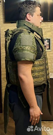 Бронежилет штурмовой пиксель бр5