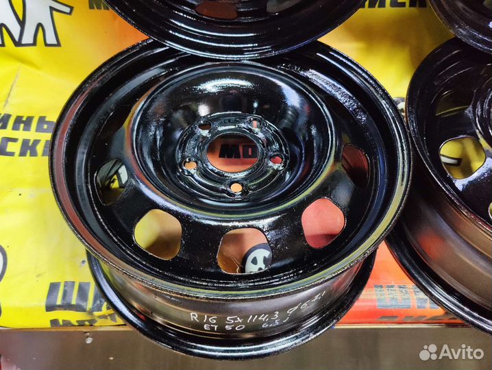 Штамповпнные диски R16 5*114.3 dia66.1 et50 6.5J