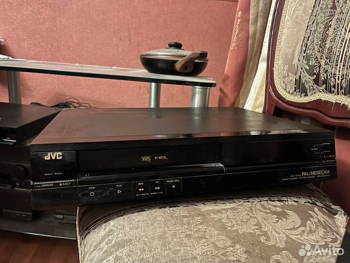 Видеомагнитофон jvc hr-d321em
