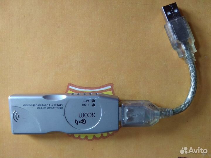 USB WiFi адаптер 3COM 3crusb10075
