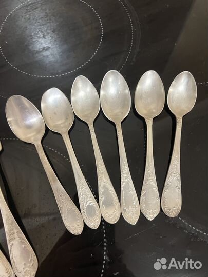 Столовые приборы мельхиор СССР