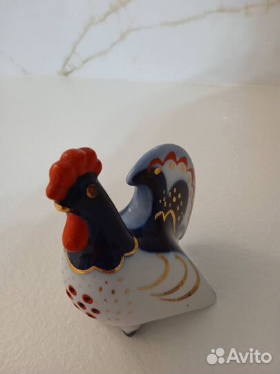 Солонка винтажная Петух