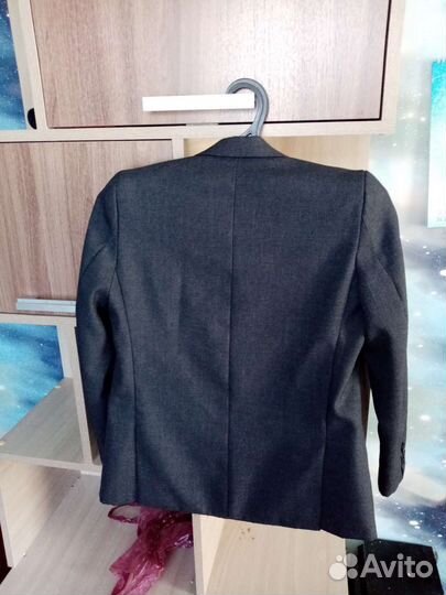 Школьный пиджак для мальчика 128