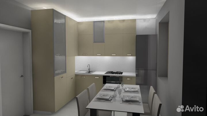 Проектирование мебели, визуализация, дизайн