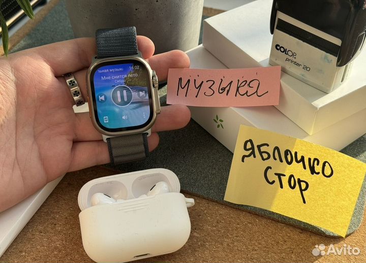 Apple watch Ultra 2 amoled экран