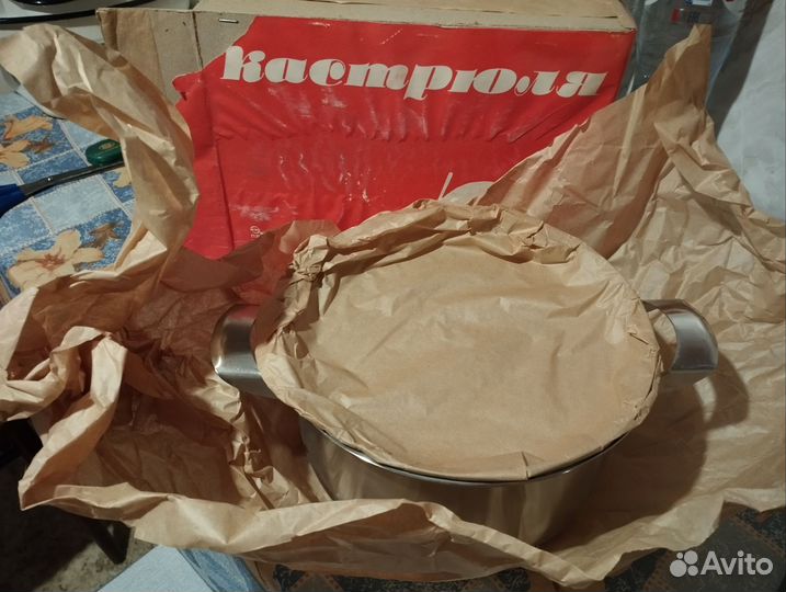 Кастрюля из нержавейки СССР