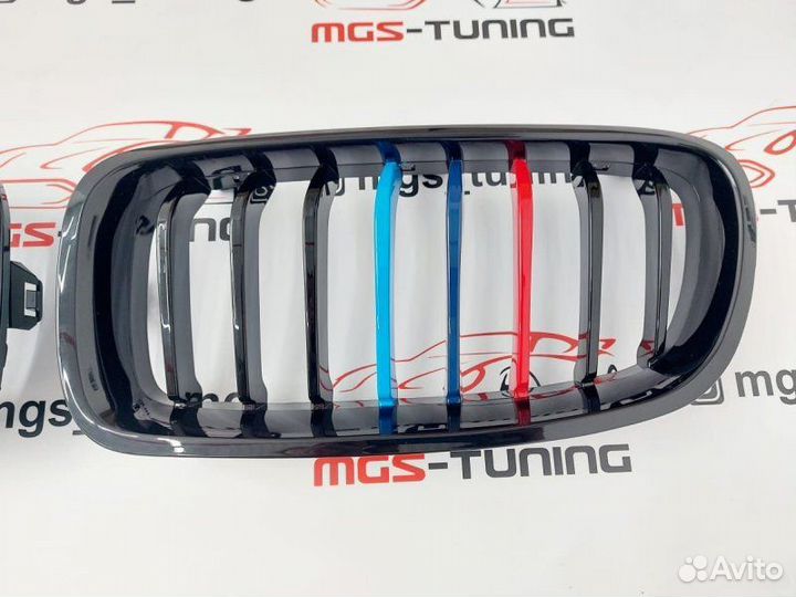 Ноздри с триколором BMW 3 Series F30 М-Perfomance