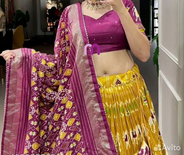 Индийский наряд, гхагра чоли