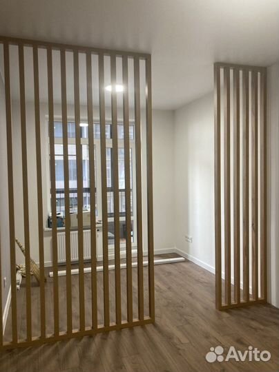 Реечная перегородка