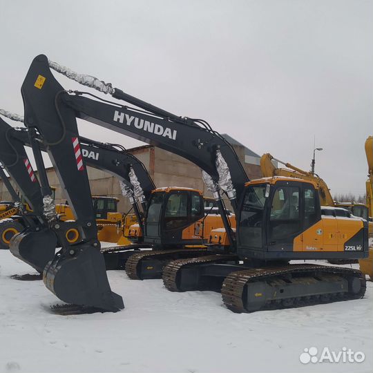 Гусеничный экскаватор Hyundai R225LVS, 2023