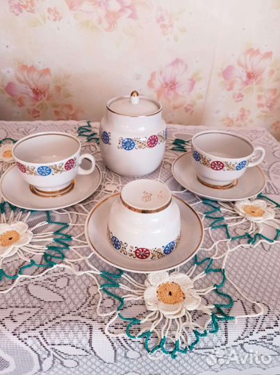 Часть чайного сервиза СССР фз 
