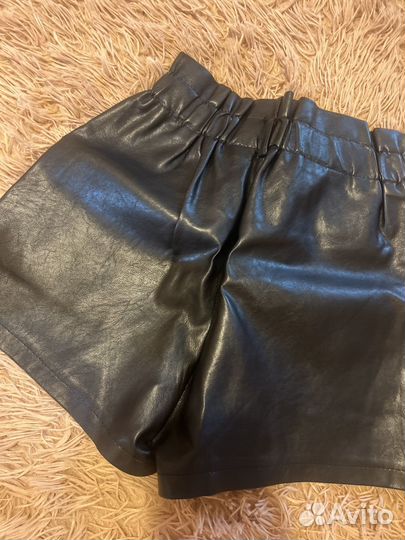 Кожаная юбка