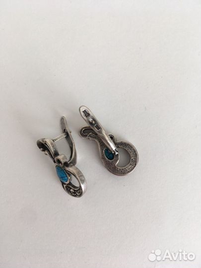 Серебряные серьги