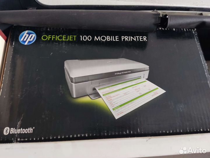Мобильный принтер hp officejet 100