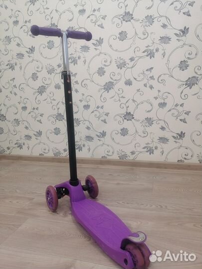 Самокат детский трехколесный