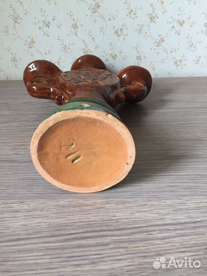 Керамика СССР : подсвечник, самовар, банка