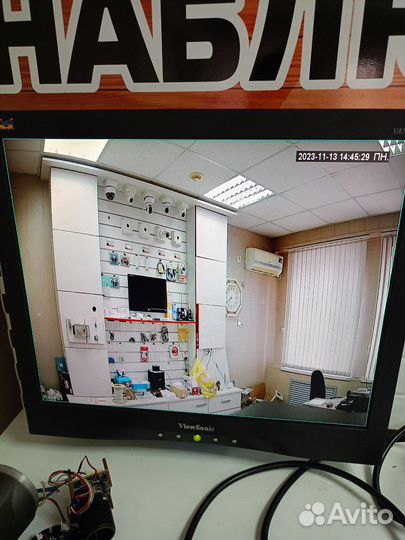 Комплект видеонаблюдения бу