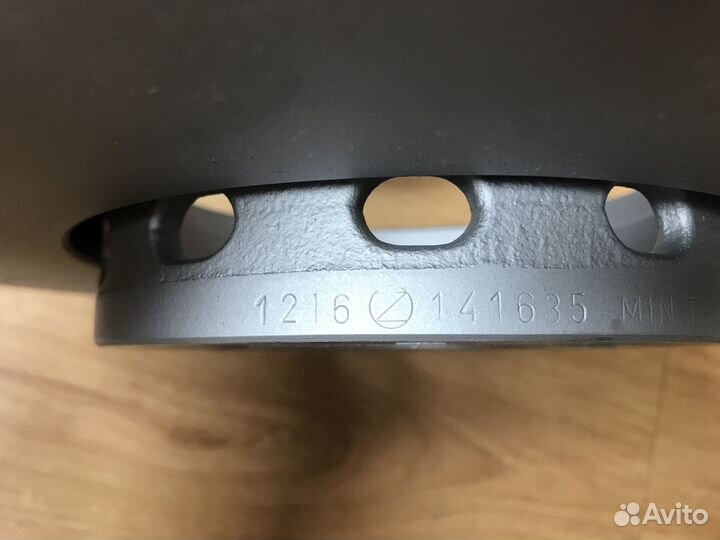 Тормозные диски otto zimmermann 100.1216.20