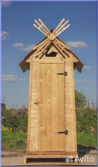Уличный туалет домик с установкой UDT