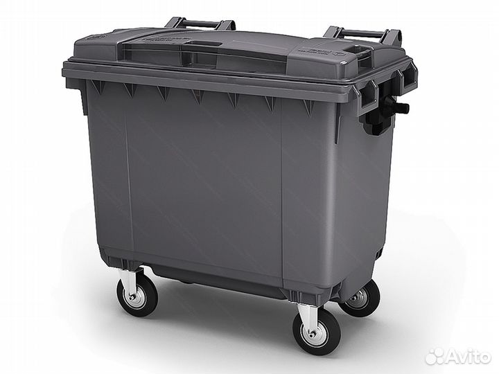 Бак пластиковый мусорный 660л PC-5817