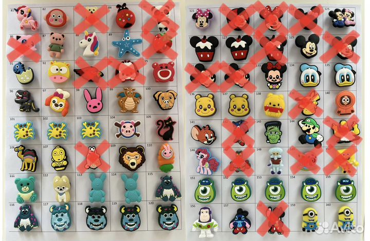 Джиббитсы для crocs