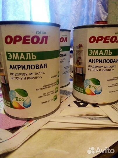 Эмаль Акриловая