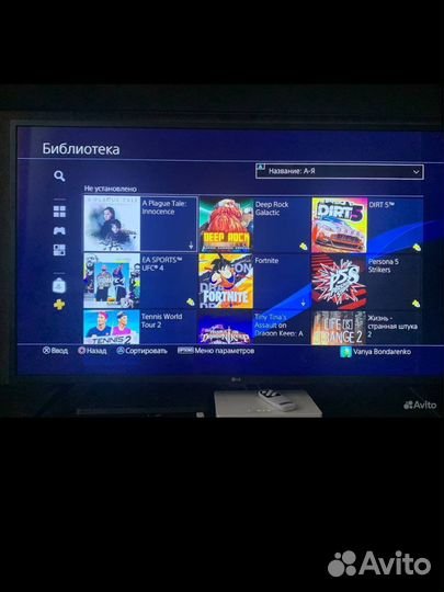 Игровая приставка sony ps4 slim