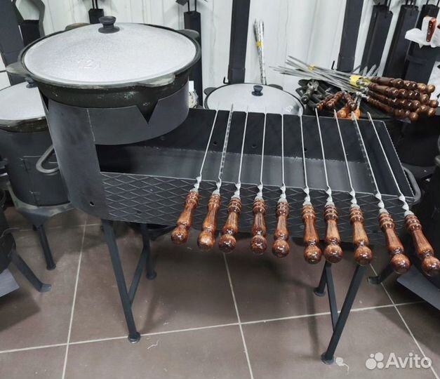 Mангaл c oчагoм под казан 10-12л