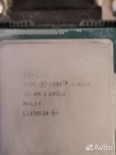 Материнская плата с процессором сокет 1150