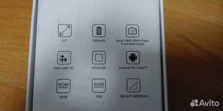 HOMTOM C8, 2/16 ГБ