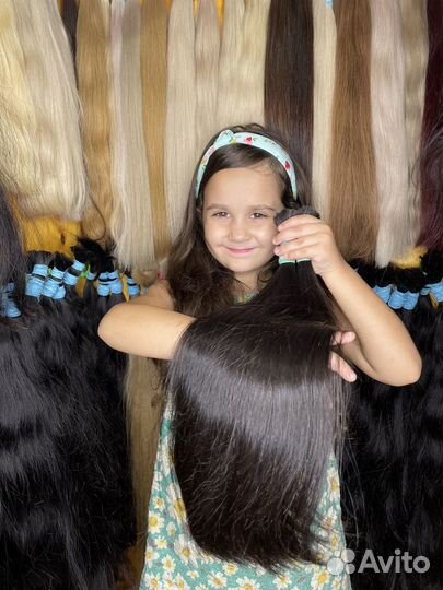 Волосы для наращивания шоколад