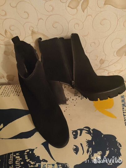 Ботильоны зимние