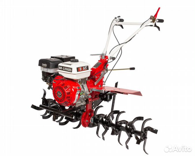 Мотоблок бензиновый BR-135GES 17л. 4 вперед
