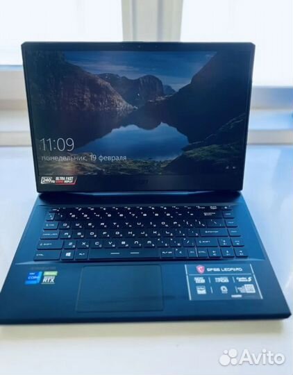 Ноутбук MSI GP66 Leopard rtx3070 140W 240гц