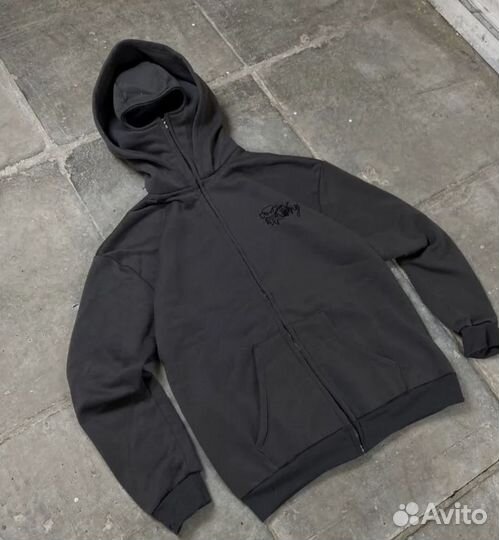 Зип Худи Tommy Sinny томи с балаклавой