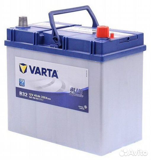 Аккумулятор Varta B32 45ah обратной полярности