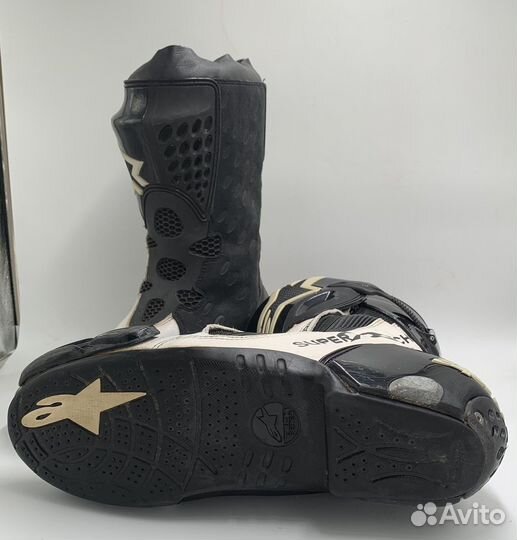 Мотоботинки 45 р-р alpinestars supertech r