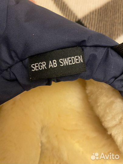 Конверт из овчины в коляску