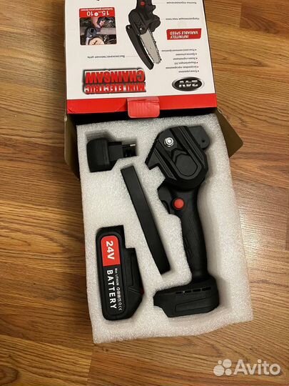 Мини пила mini electric chainsaw