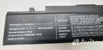 Новый аккумулятор для ноутбука Samsung