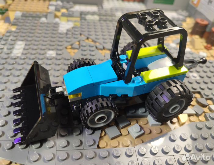 Lego Синий Трактор