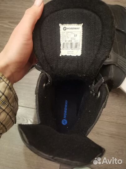 Коньки хоккейные nordway 37