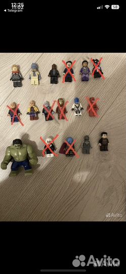 Lego marvel минифигурки