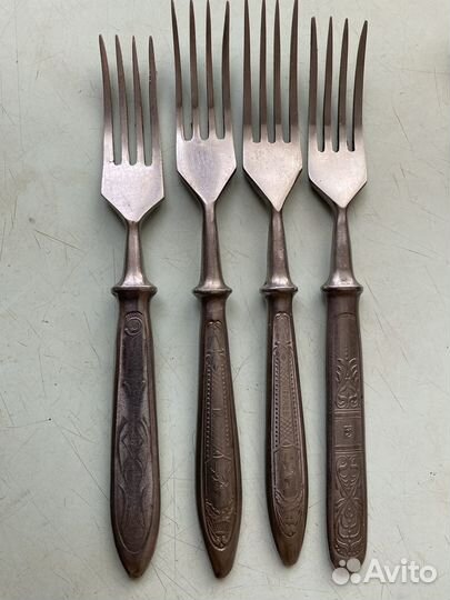 Столовые вилки СССР