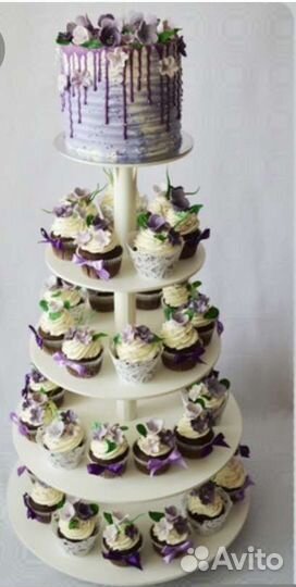 Подставка для торта, капкейков, кандибар этажерка