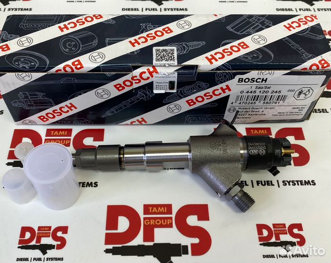 Форсунка топливная Евро-4 ммз-245, 0445120245