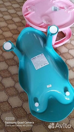 Горка и сиденья для купания